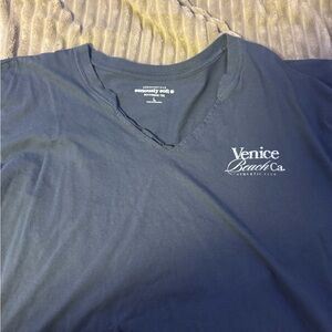 Aeropostale Seriously Soft Navy Boyfriend Tee